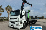 Iveco Stralis 420 carrellone con gru