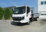 Isuzu M21 NUOVO con gru e cassone fisso 
