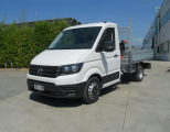 Volkswagen Crafter 35 NUOVO con gru e cassone fisso
