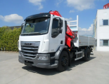 DAF XB 310 NUOVO con gru e ribaltabile