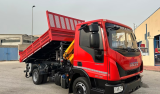 Iveco Eurocargo 80E19 ribaltabile con gru 
