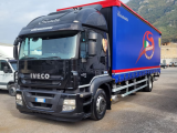 Iveco Stralis 420 cassone centinato 8.70 + pedana