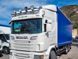 Scania R 500 cassone centinato da metri 7.50